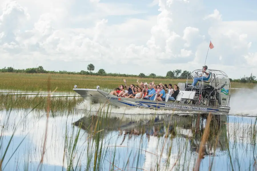 Sawgrass Recreation Park Everglades Airboat Eco Adventures
