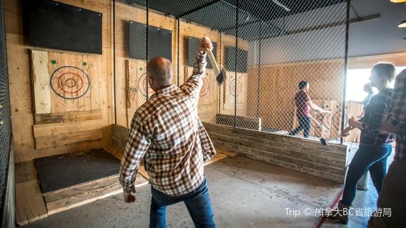 Forged Axe Throwing