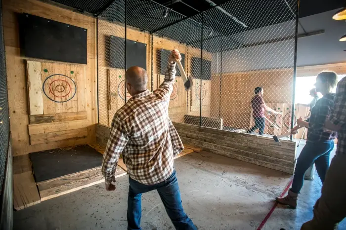 Forged Axe Throwing