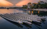 The Lake of Dragon Boat