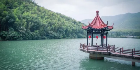 宜興竹海風景區-鏡湖