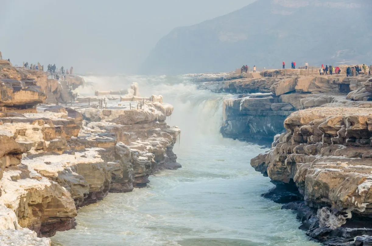 1_Hukou Waterfall tourist area of the Yellow River