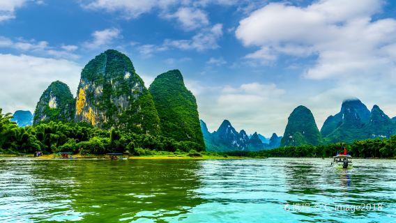 Tour privado de 1 día: crucero por el río Li+paisajes rurales tradicionales de Yangshuo