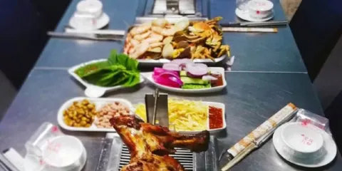 一代天驕烤羊腿