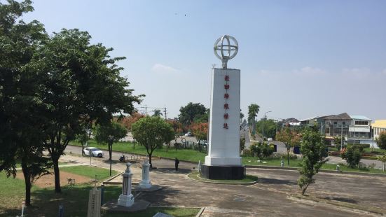 北回归线纪念碑是嘉义一个地标，从嘉义火车站坐出租车过去大概1