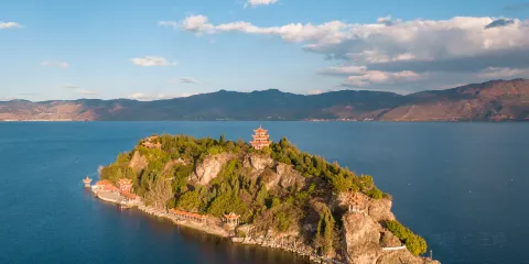 江川撫仙湖孤山風景區