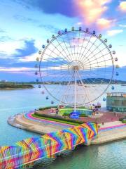 The Qingdao Eye Ferris wheel