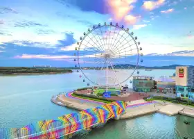 The Qingdao Eye Ferris wheel