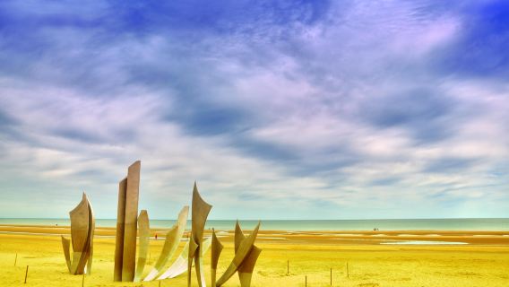 1-day tour to Normandy Beach from Paris, France (Visit the American Cemetery and Arromanches)