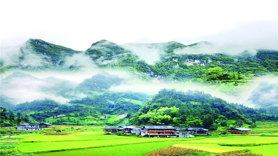 Tujia Shisanzhai Sceneic Area