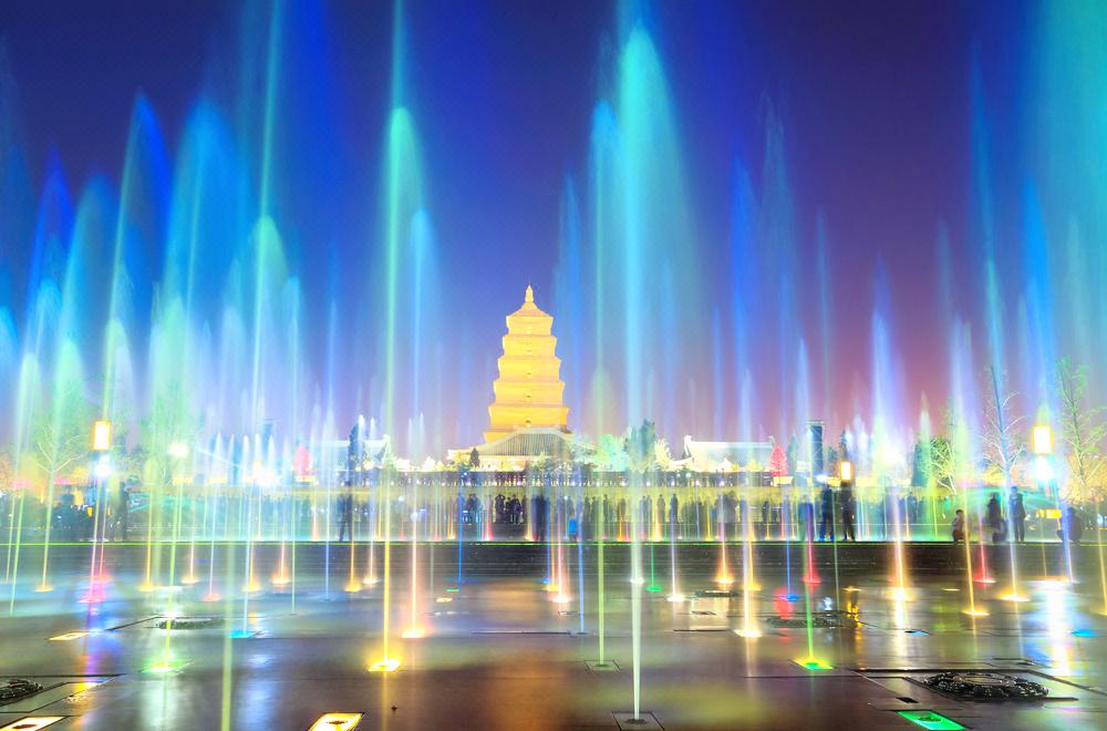 Big Wild Goose Pagoda North Square Music Fountain Tickets [2025