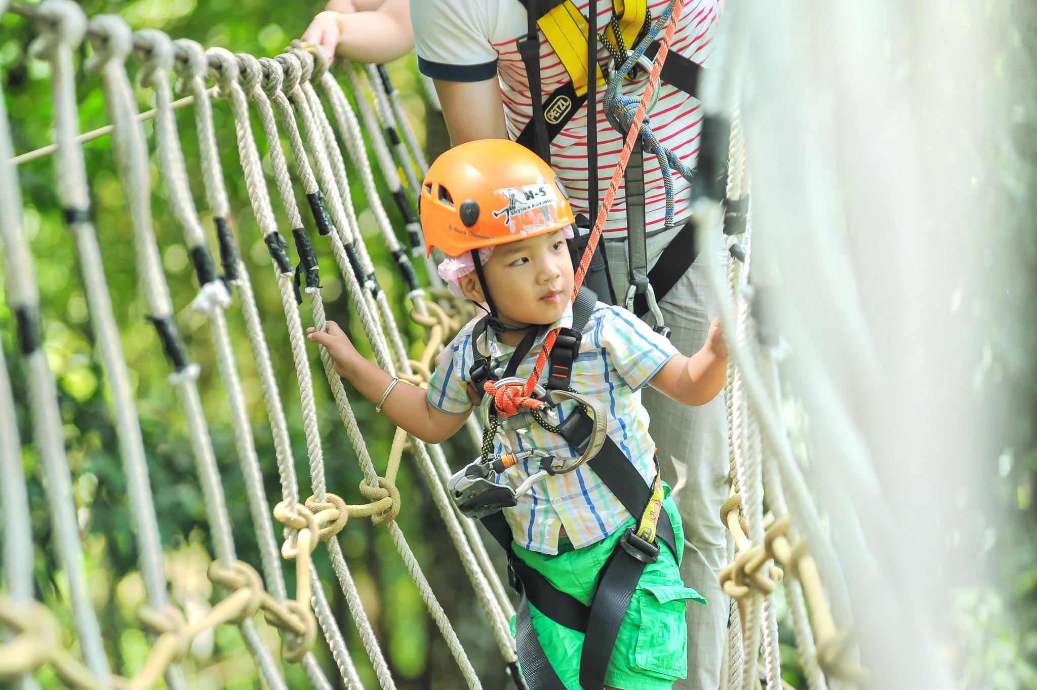 清邁叢林飛躍-天際【親子穿越、叢林雪橇 +叢林飛躍 Zipline 38平台+巨型鞦韆、接駁、中文導遊、