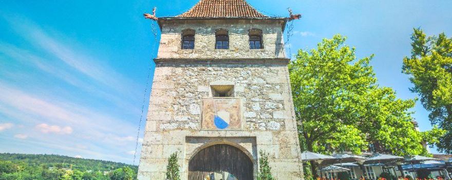 Laufen Castle at the Rheinfalls