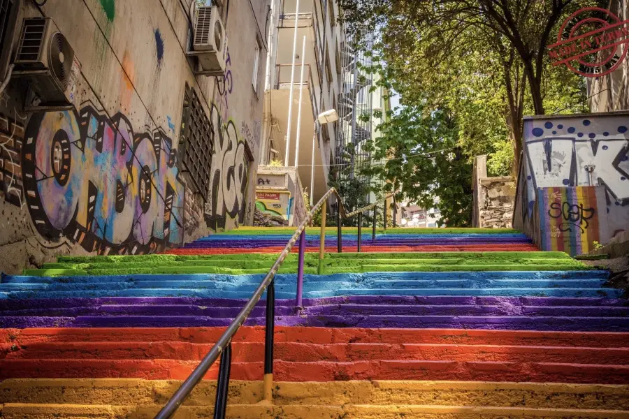 Rainbow Stairs