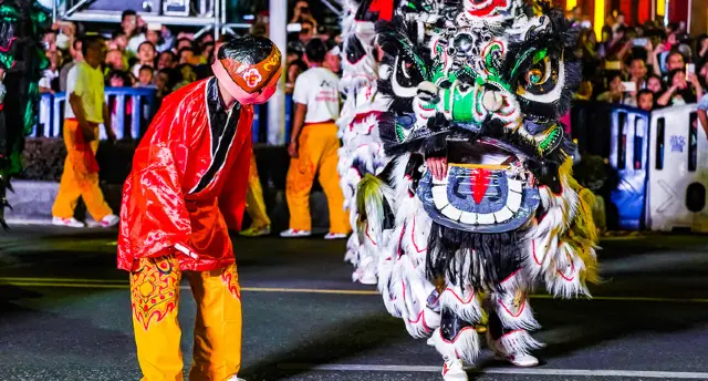 Lion Dance Performances in Foshan