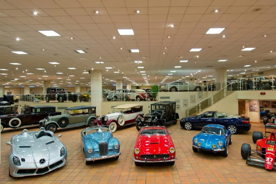 Cars collection of HSH the Prince of Monaco