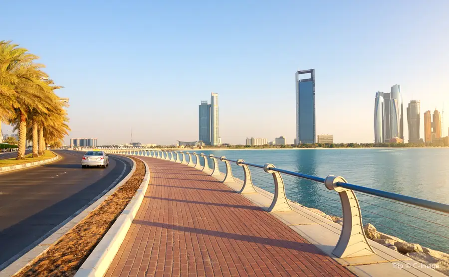 Abu Dhabi Corniche and Breakwater