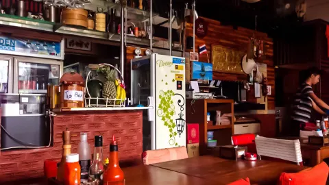Amico Restaurant 1994 in Phi Phi Islands
