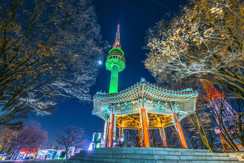 남산타워 야경