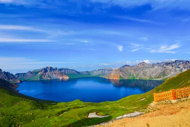 Heaven Lake on Changbai Mountain