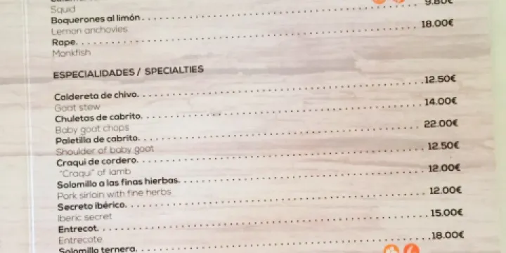 Restaurante Venta el Mirador - OUVERT