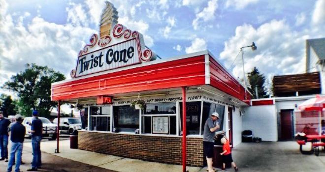 Twist Cone Ice Cream