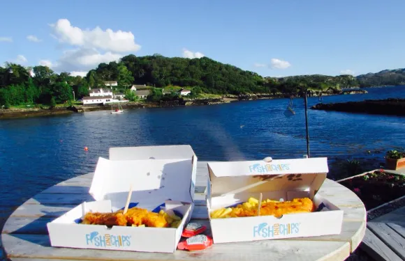 The Beachcomber fish & chip shop