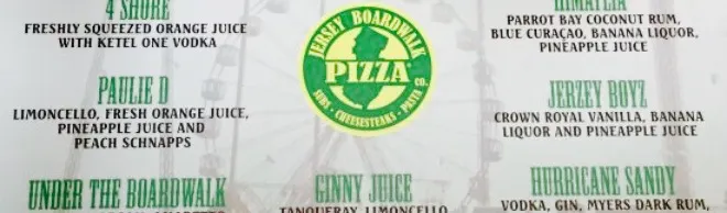 Jersey Boardwalk Pizza
