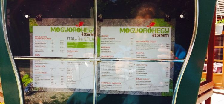 Mogyorohegy Restaurant
