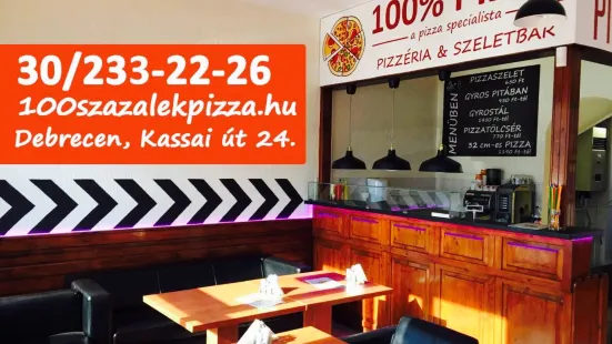 100% PIZZA - Pizzeria & Slice Bar