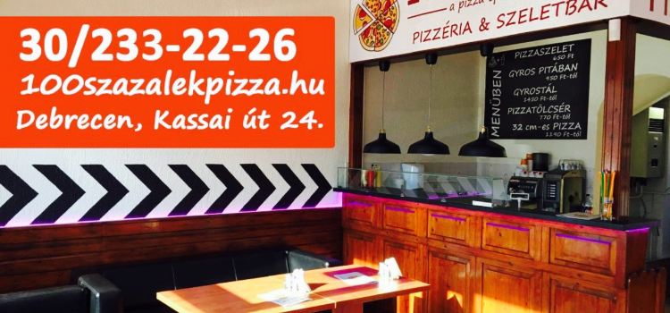 100% PIZZA - Pizzeria & Slice Bar