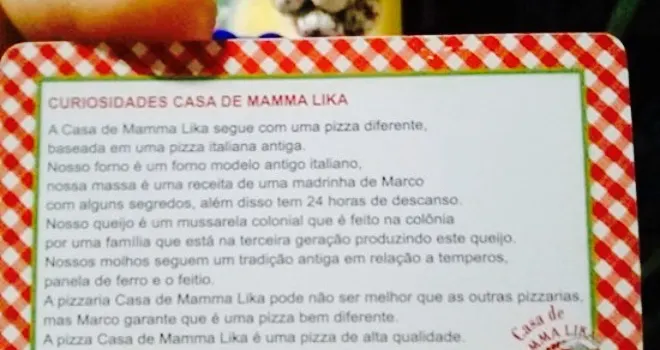 Mamma Lika Pizzaria Original