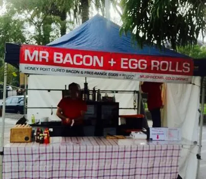 Mr Bacon Egg Roll