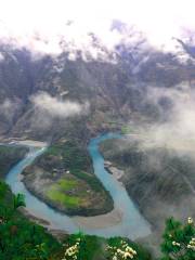 The First Bend of Nujiang River