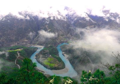 The First Bend of Nujiang River