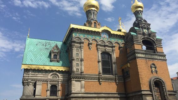 Mathildenhoehe und Jugendstilkolonie