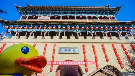 Xiangfu Manor Spring and Autumn Building