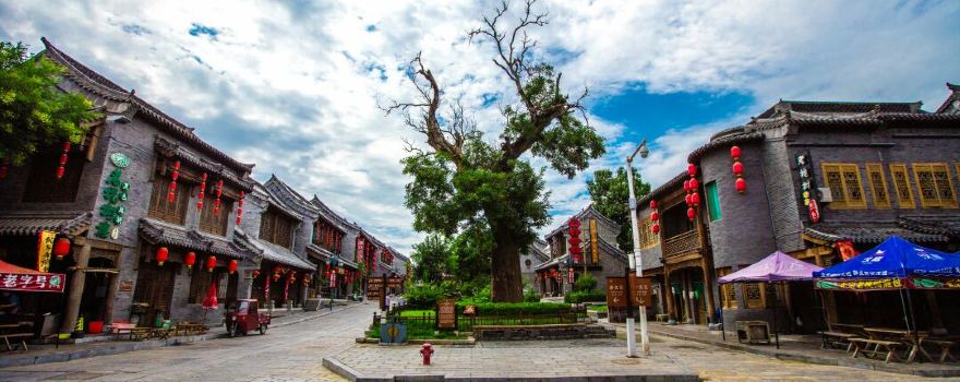 Ancient Town Tourist Area of Qingzhou China
