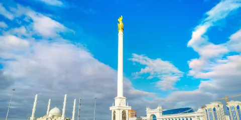Independence Square and Kazak Eli Monument