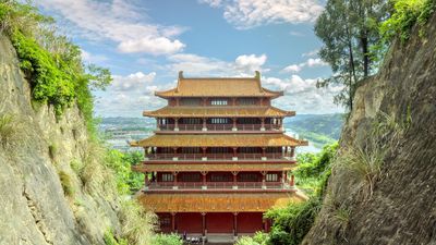Langzhong Prince Teng Pavilion