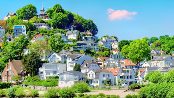 Germany + New Embankment + Jungfernstieg + Pier + Blackness one-day tour