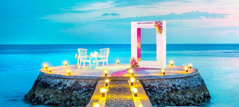 Wedding Ceremony in W Retreat & Spa