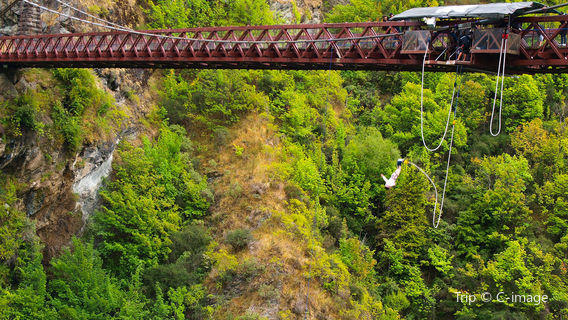 Bungee Jumping in Queenstown