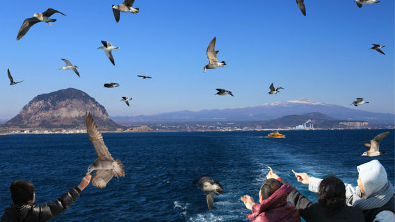 Sanbangsan Mountain Cruise Ship