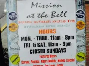 Mission At the Bell Restaurant