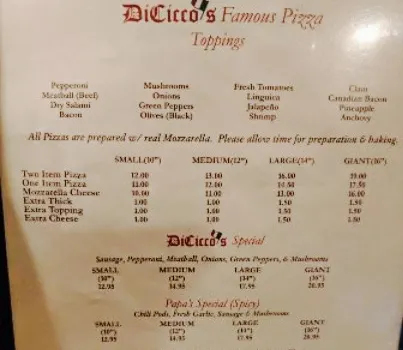 Dicicco's Italian Restaurant