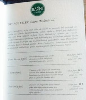 Rafine Mutfak Steak House
