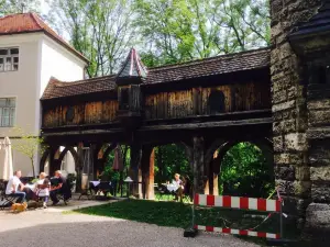 Herkomer Café am Mutterturm