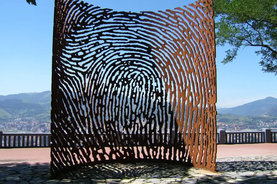 Fingerprint Sculpture