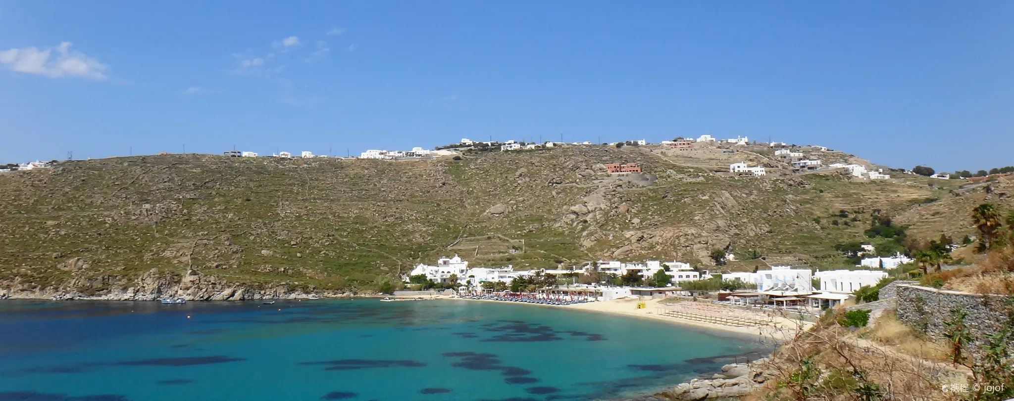 Psarou beach